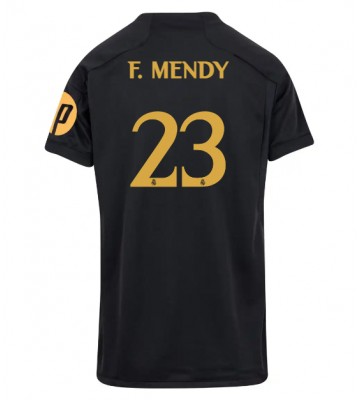 Real Madrid Ferland Mendy #23 Tercera Equipación Mujer 2023-24 Manga Corta